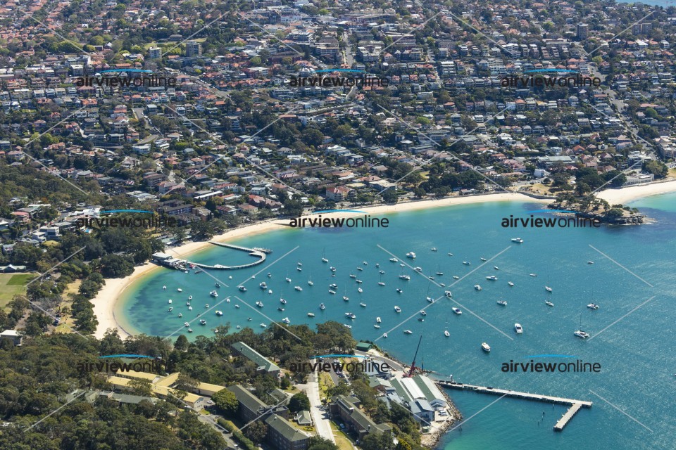 Aerial Photography Balmoral Beach Mosman - Airview Online