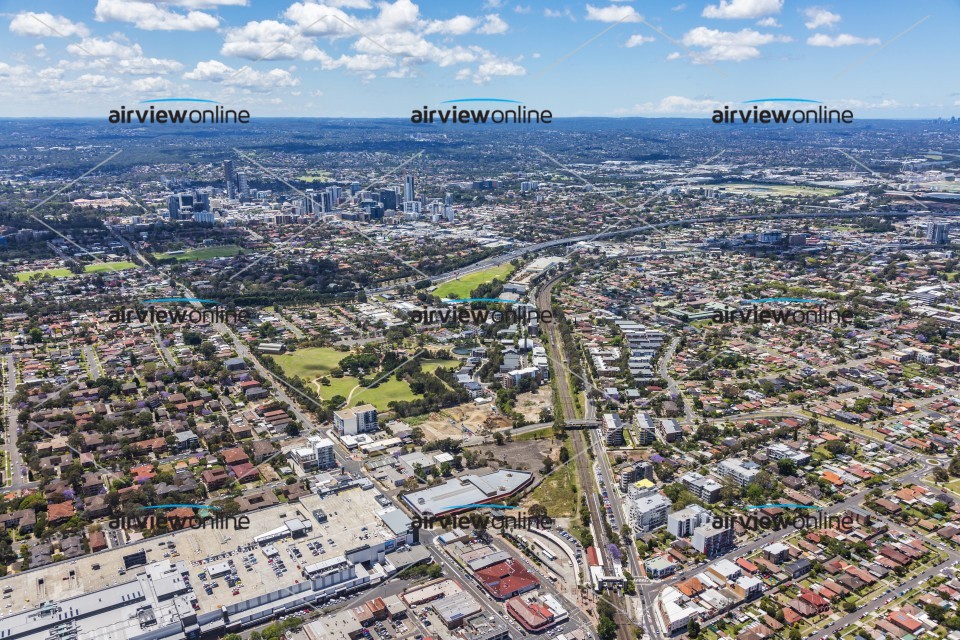 Aerial Photography Merrylands - Airview Online