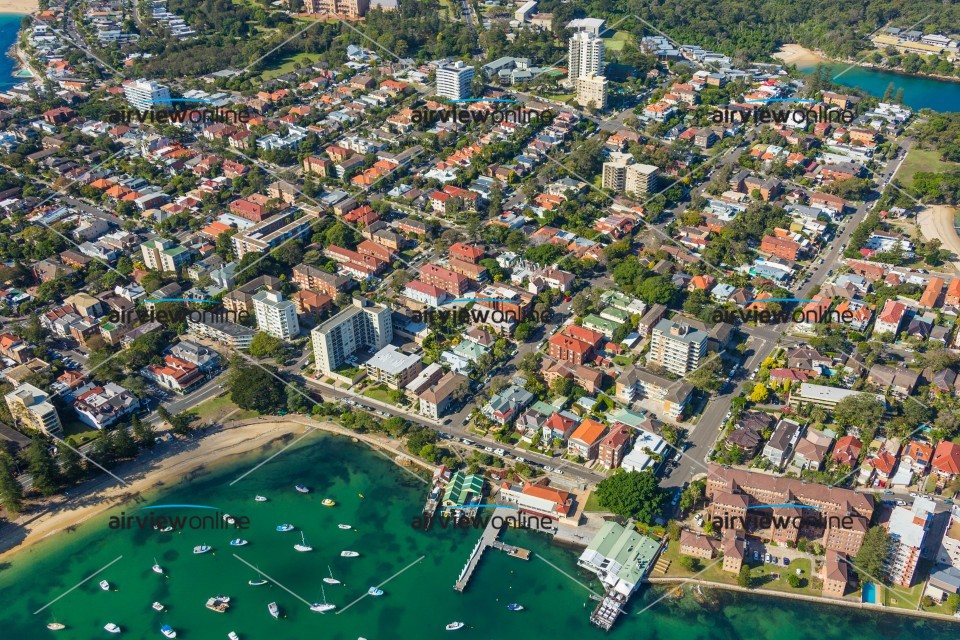 Aerial Image of Addison Road And Little Manly