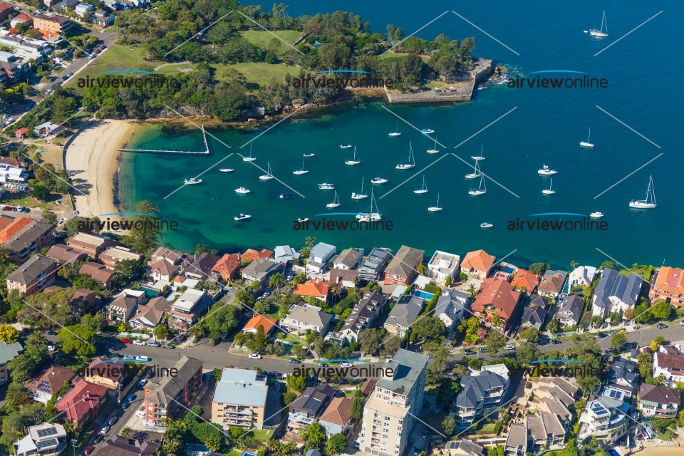 Aerial Image of Addison Road And Little Manly