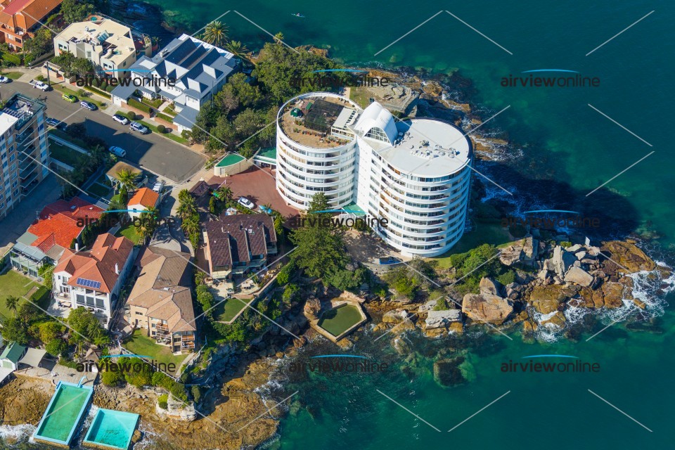 Aerial Image of Addison Road And Little Manly
