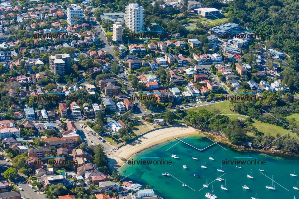 Aerial Image of Addison Road And Little Manly