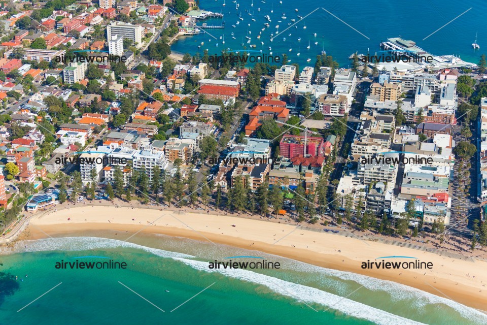 Aerial Image of South Steyne Manly