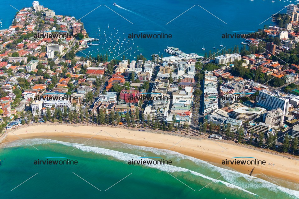 Aerial Image of South Steyne Manly