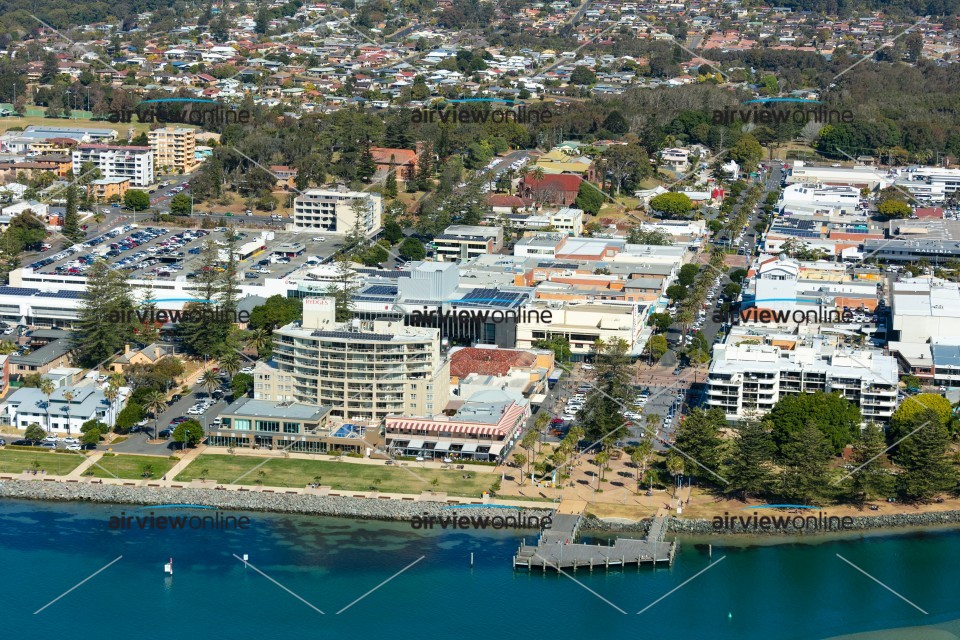 Aerial Photography Port Macquarie CBD Airview Online