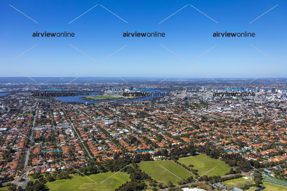 Aerial Photography Mount Lawley, Perth WA Airview Online