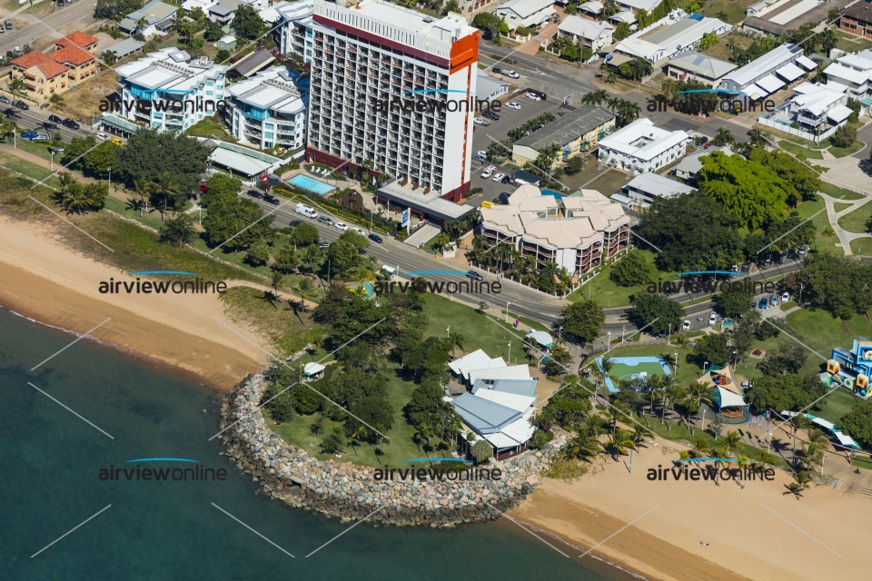 Aerial Photography The Strand And North Ward Townsville Airview Online