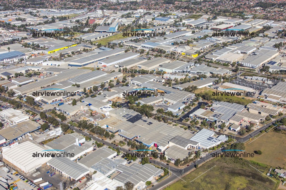 Aerial Photography Wetherill Park - Airview Online