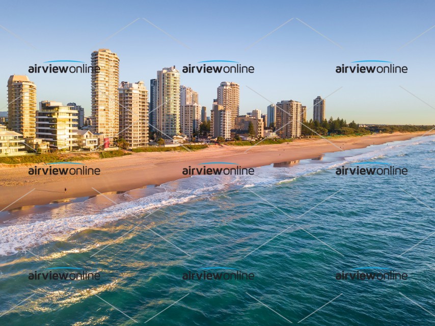 Aerial Image of Main Beach. Gold Coast, Queensland