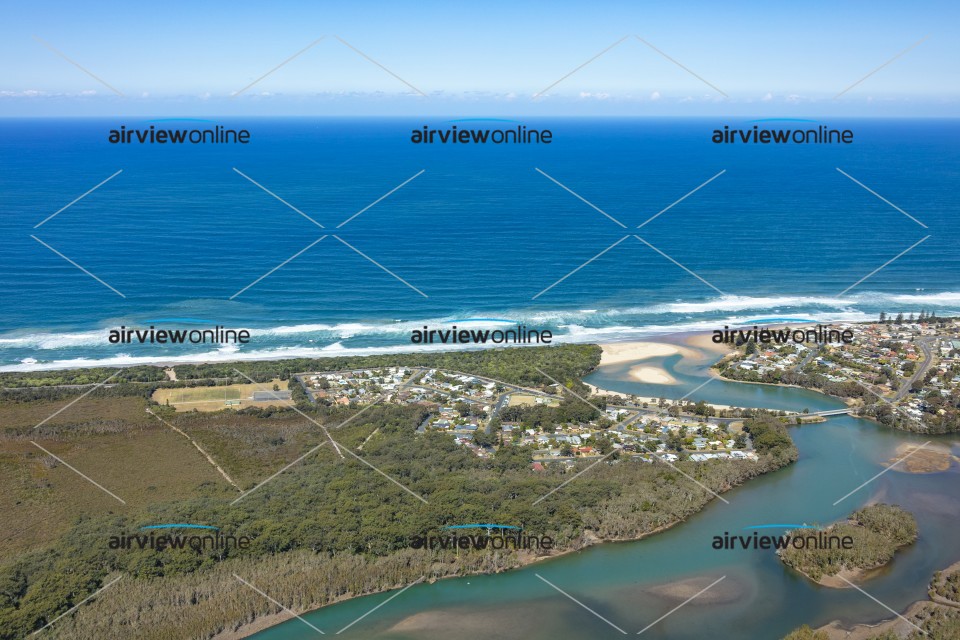 Aerial Photography Lake Cathie, Port Macquarie Airview Online