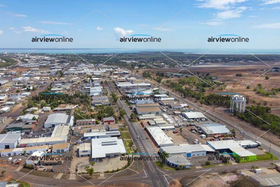 Aerial Photography Winnellie Industrial Darwin Airview Online