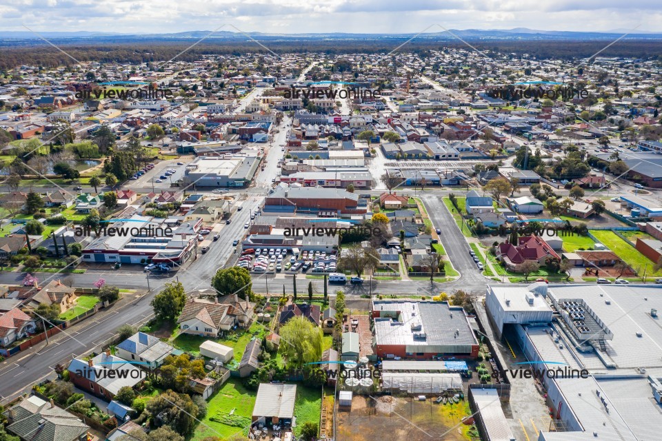 Aerial Photography Maryborough Town Centre Airview Online