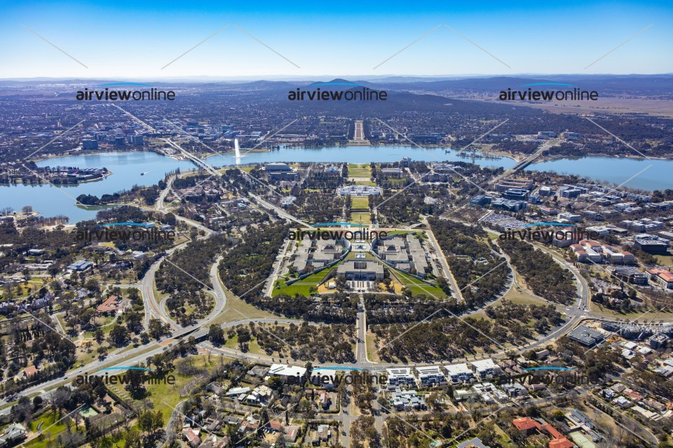 Aerial Photography Parliament House Canberra Airview Online   ORIG 107103 