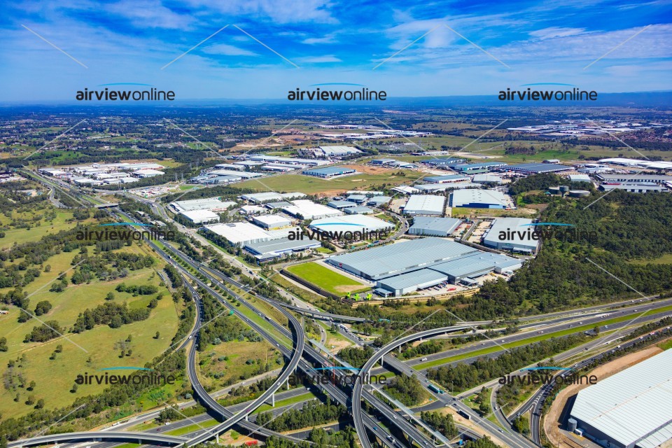 Aerial Photography Eastern Creek Commercial Area Airview Online