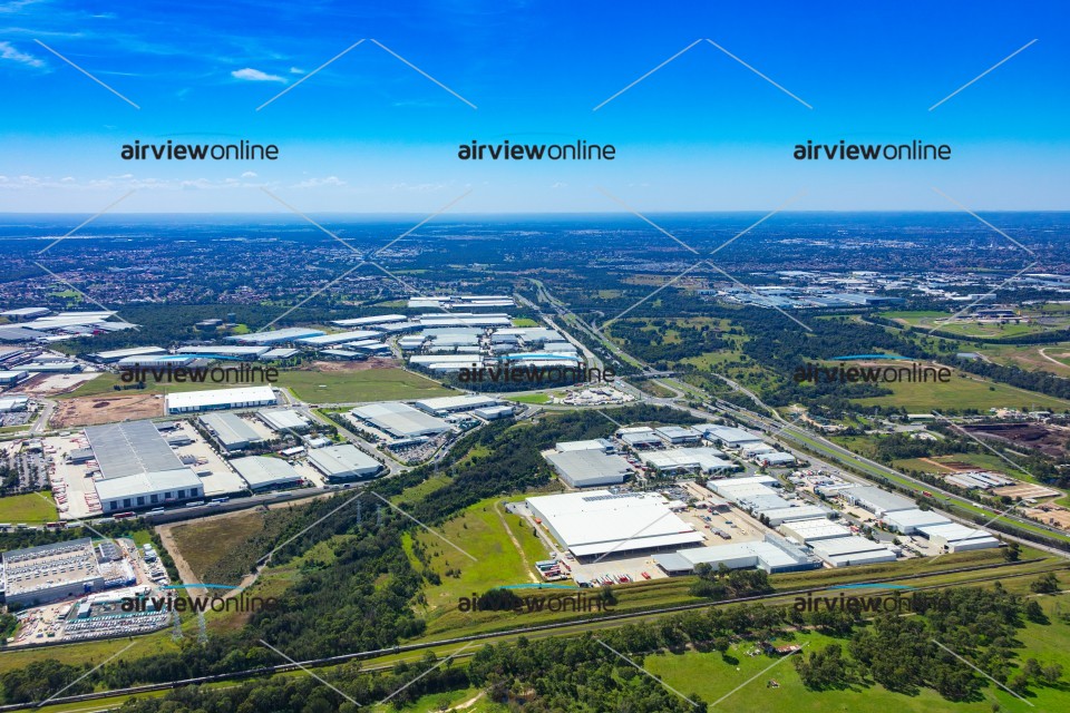 Aerial Photography Eastern Creek Commercial Area Airview Online
