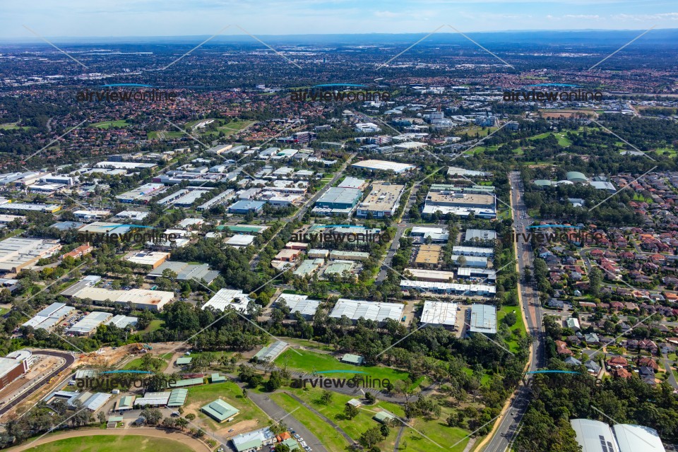 Aerial Photography Castle Hill Showground Business Park Airview Online