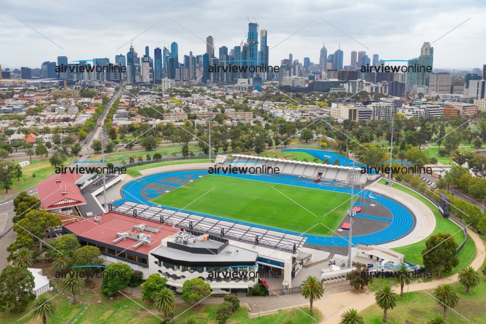 Aerial Photography Melbourne Lakeside Stadium Airview Online