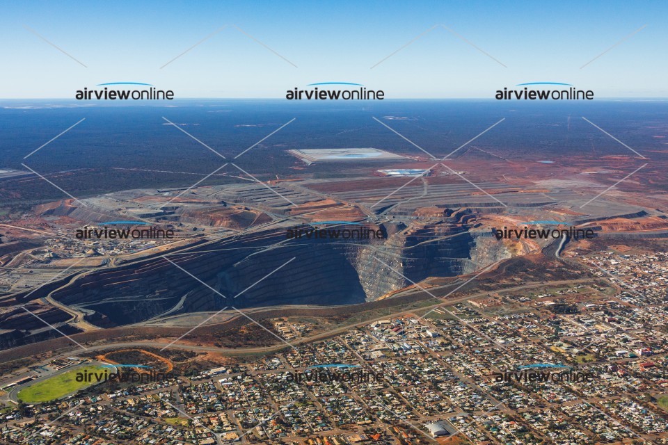Aerial Photography Kalgoorlie Super Pit Airview Online