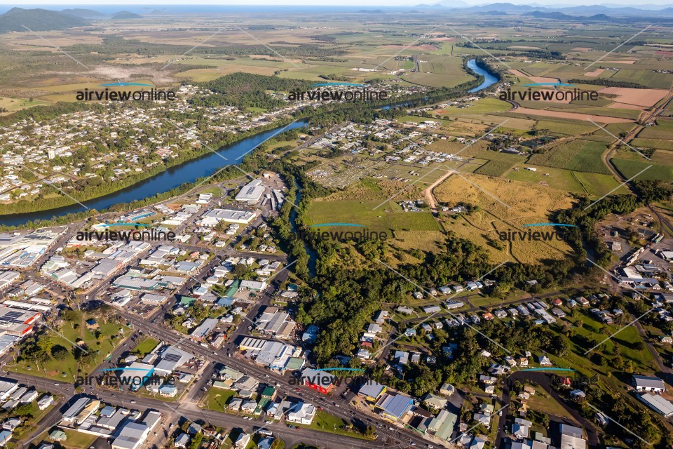 Aerial Photography Mighell, Innisfail, Queensland - Airview Online