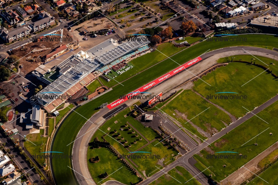 Aerial Photography Moonee Valley Racecourse - Airview Online