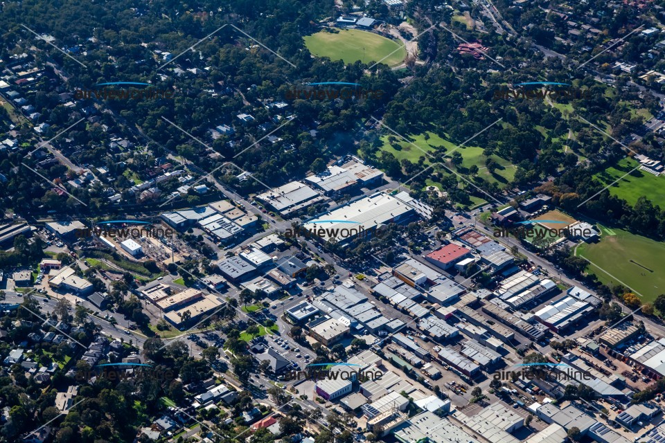 Aerial Image of Eltham, Victoria, Australia