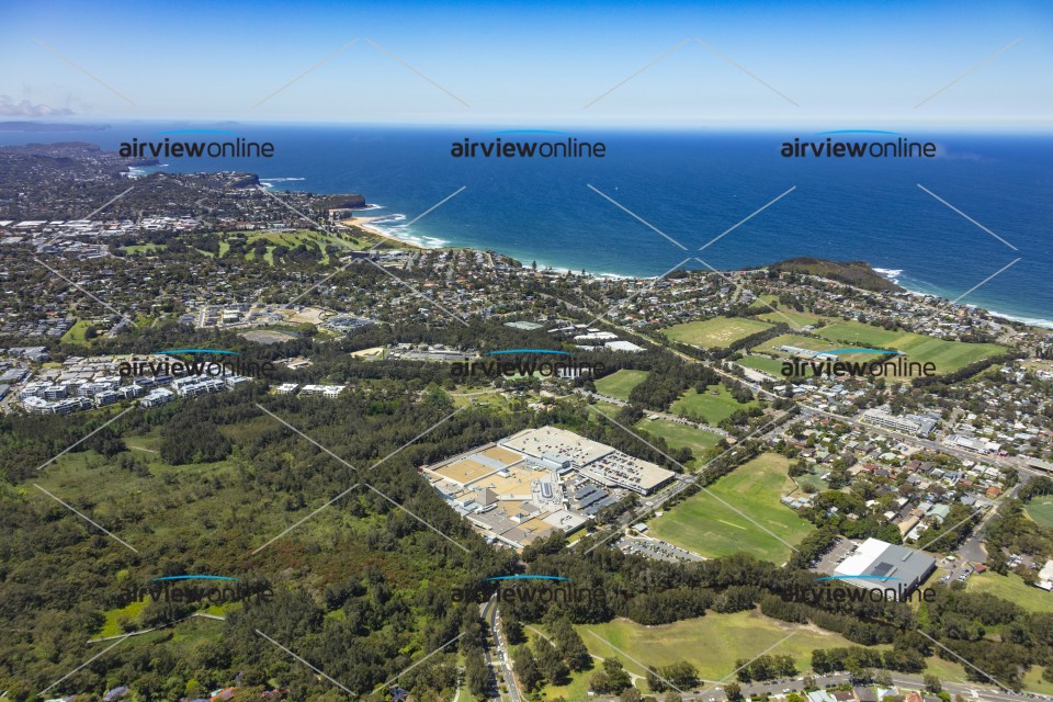 Aerial Photography Warriewood Square Shopping Centre - Airview Online