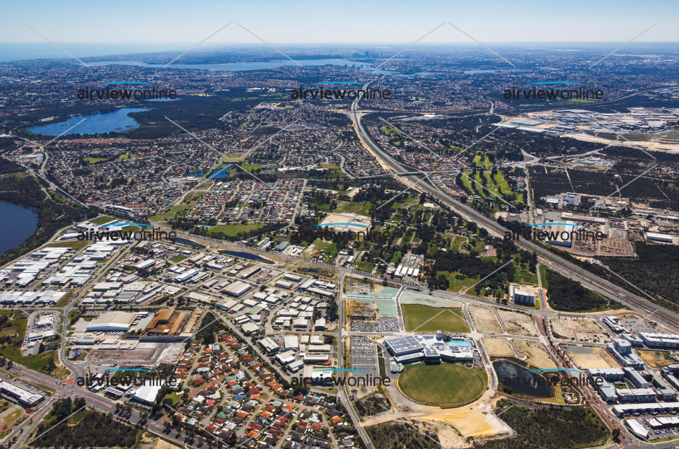 Aerial Photography Cockburn Central - Airview Online