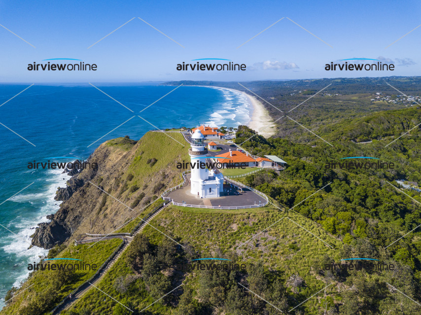 Aerial Image of Byron Bay Lighthouse