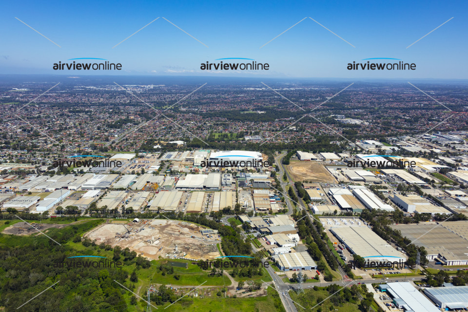 Aerial Photography Wetherill Park - Airview Online