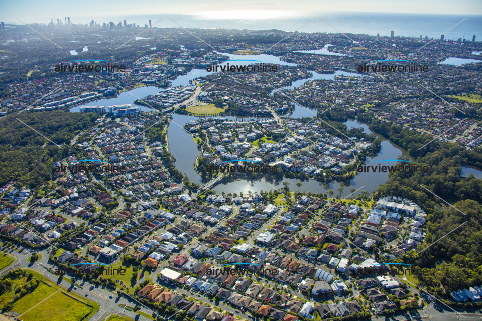 Aerial Photography Varsity Lakes Airview Online