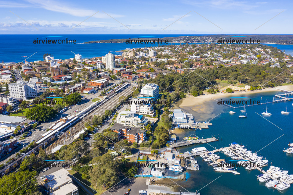 Aerial Photography Cronulla Station - Airview Online