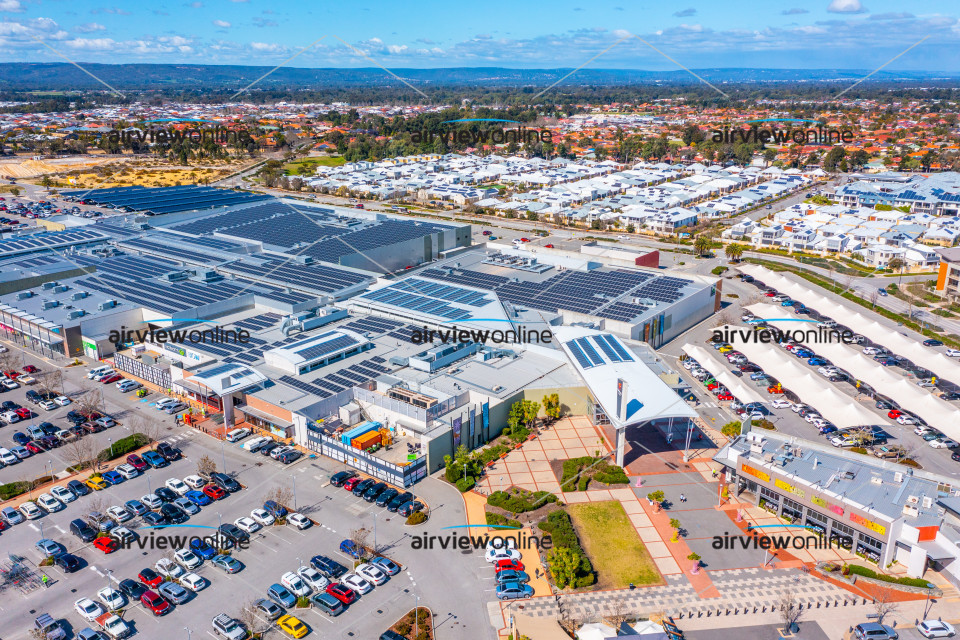Aerial Image of Ellenbrook Central Shopping Centre