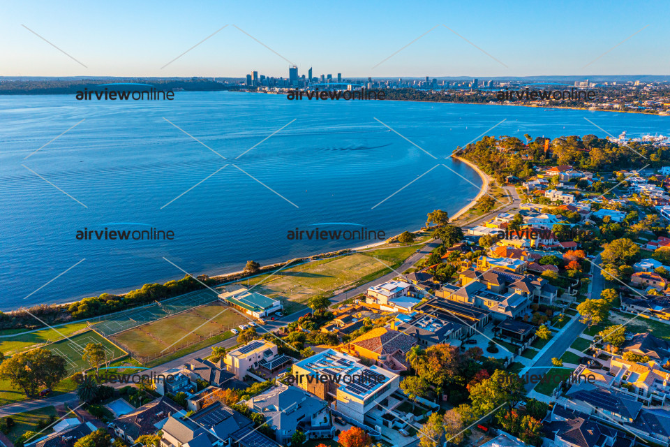 Aerial Image of Applecross Swan River View and Park