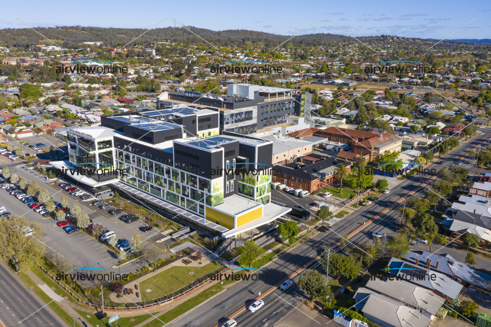 Aerial Photography Wagga Wagga Hospital Airview Online