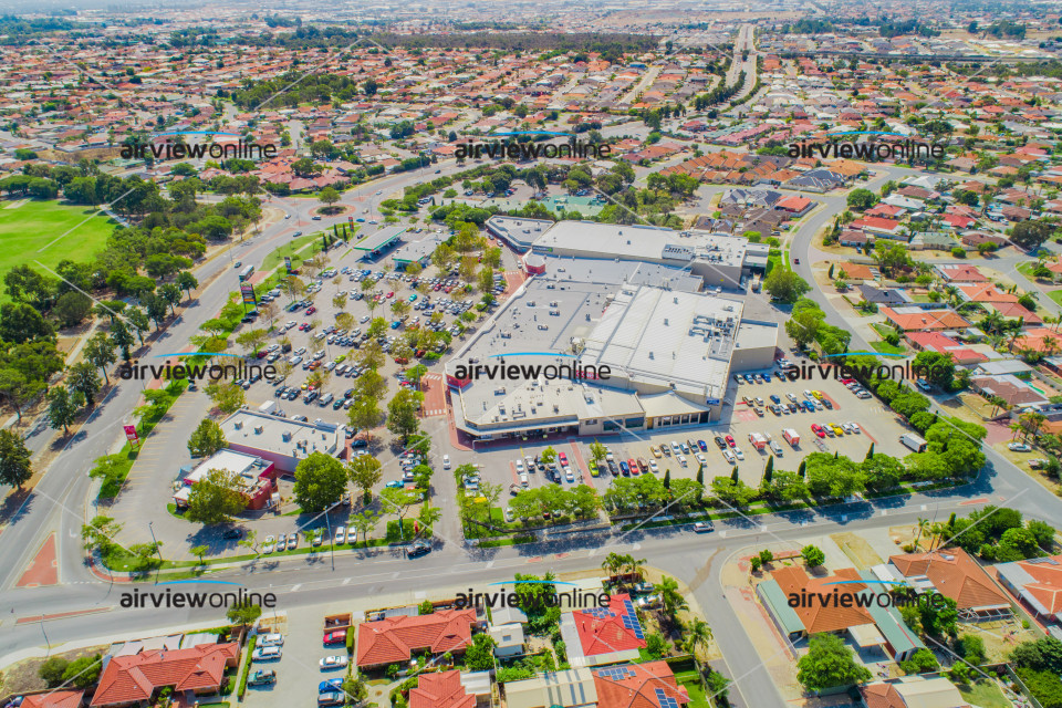 Aerial Image of Alexander Heights Shopping Centre