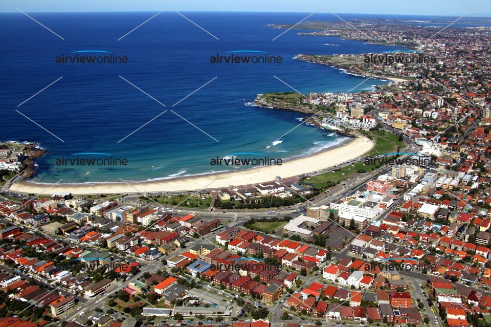 Aerial Photography Bondi Beach - Airview Online