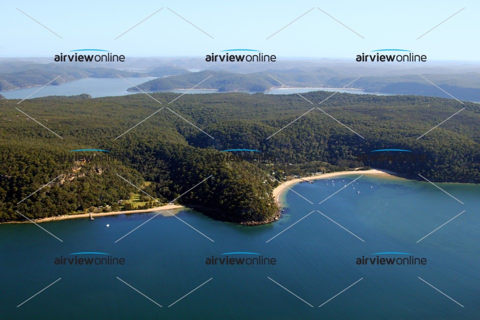 Aerial Photography Great Mackerel Beach and Currawong Airview Online