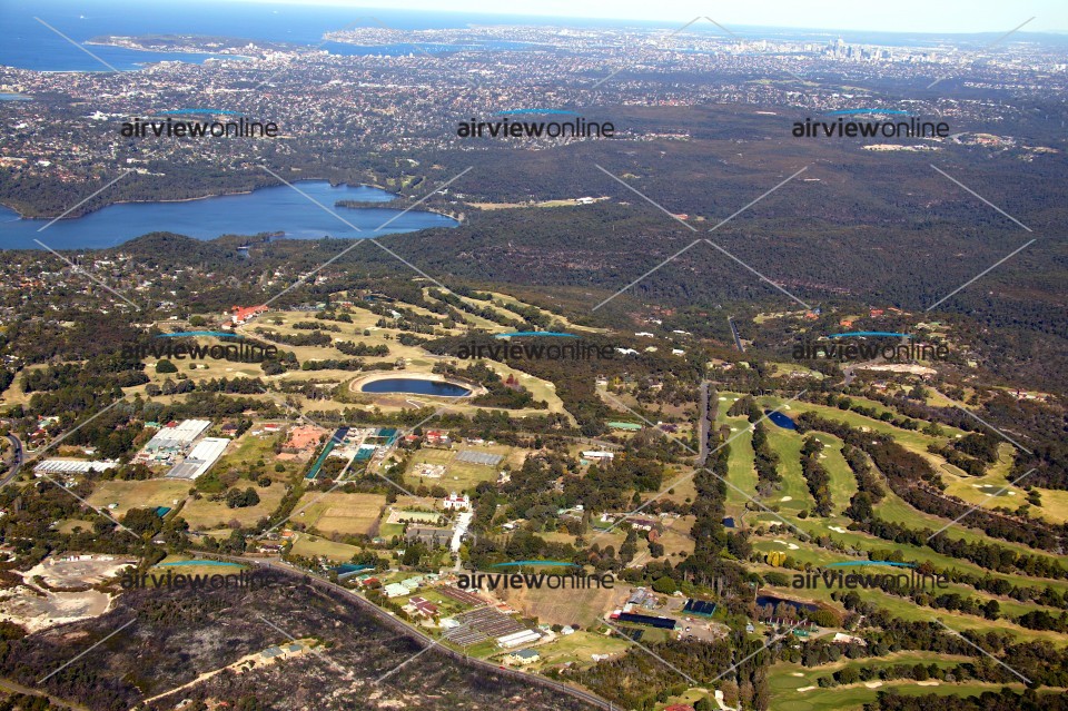 Aerial Image of Monash and Elanora Golf Course