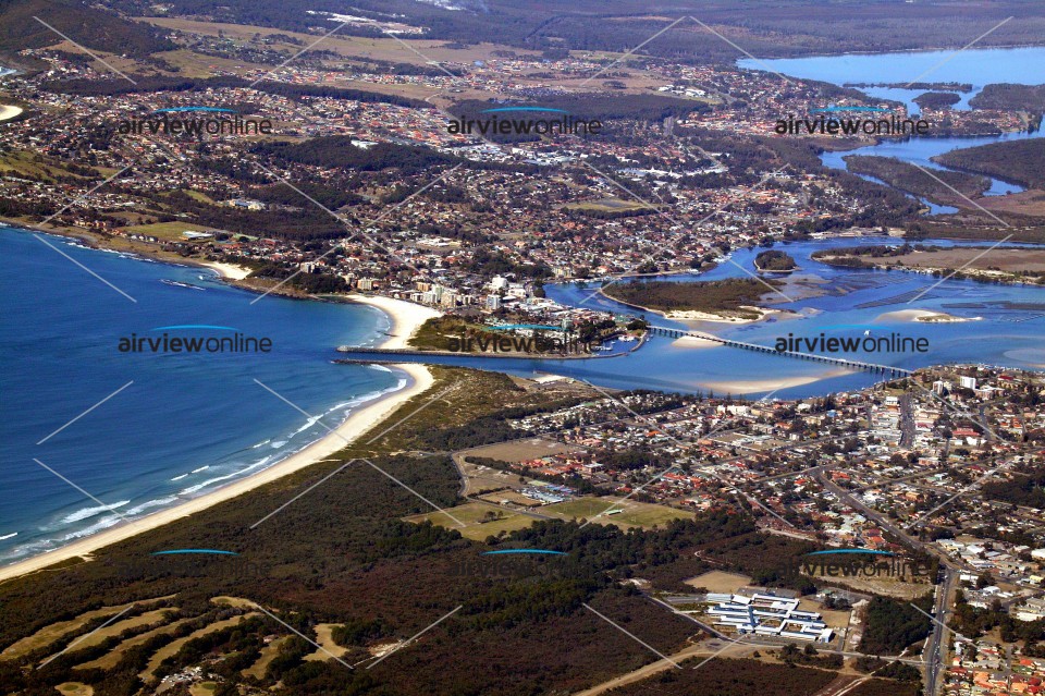 Aerial Photography Tuncurry and Forster Airview Online