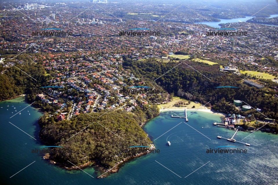 Aerial Photography Clifton Gardens and Chowder Bay Airview Online