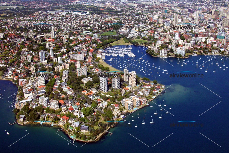Aerial Photography Darling Point Airview Online