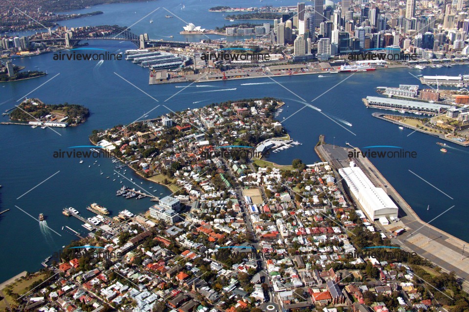 Aerial Photography Balmain East - Airview Online