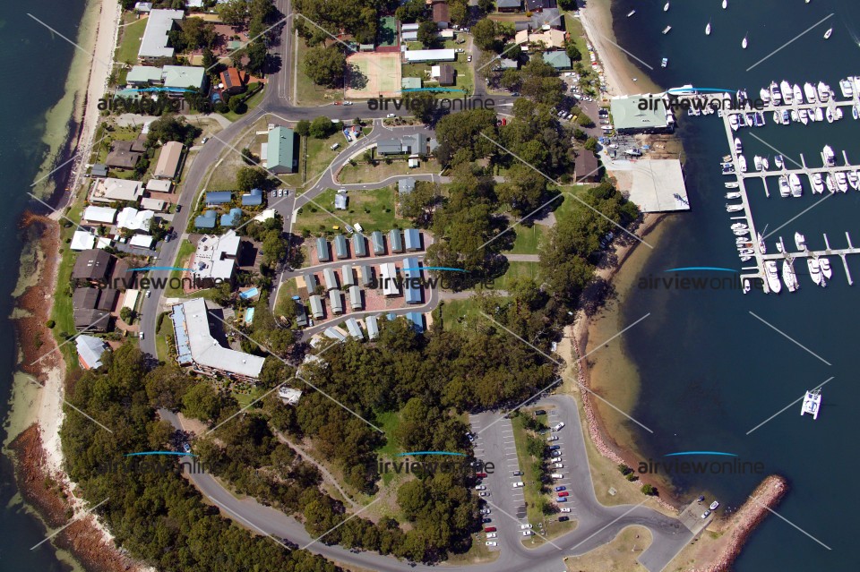 Aerial Photography Soldiers Point close up Airview Online