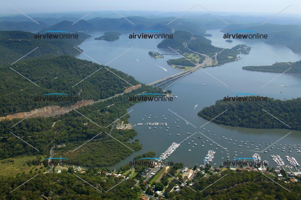 Aerial Photography Brooklyn to Mooney Mooney Creek Airview Online