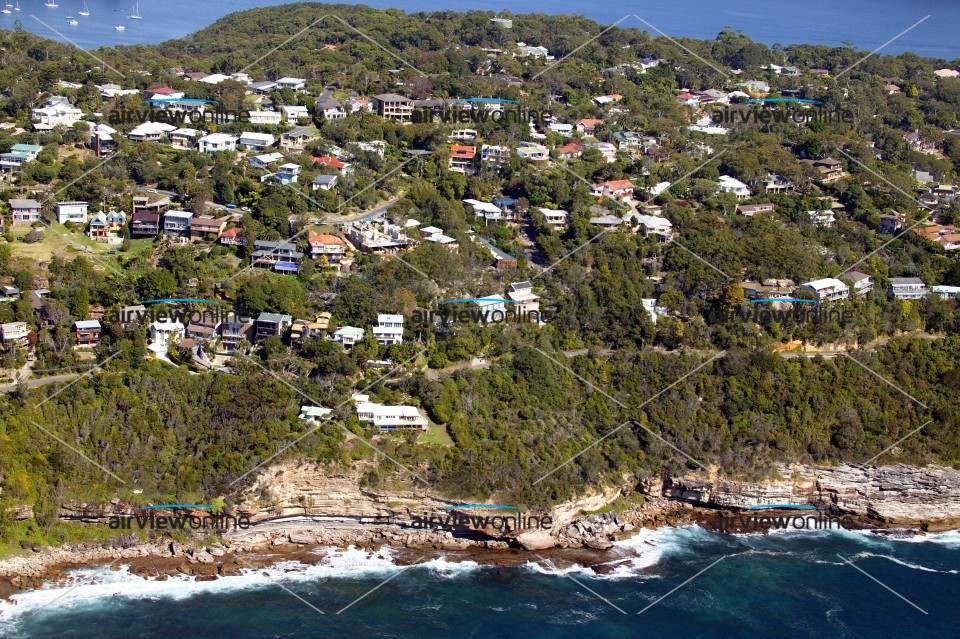 Aerial Photography Whale Beach to Stokes Point Airview Online