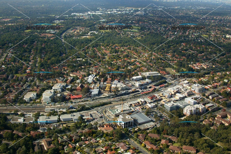 Aerial Photography Epping Town Centre - Airview Online