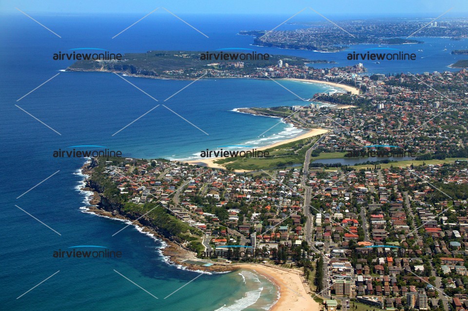 Aerial Photography Dee Why Head and North Curl Curl - Airview Online