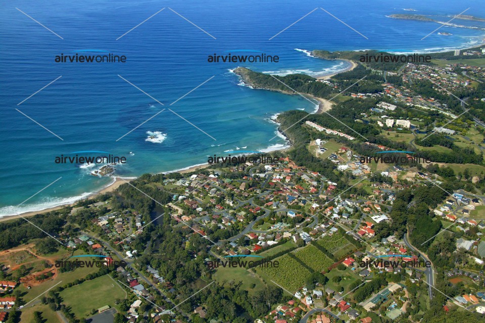 Aerial Photography Korora - Airview Online