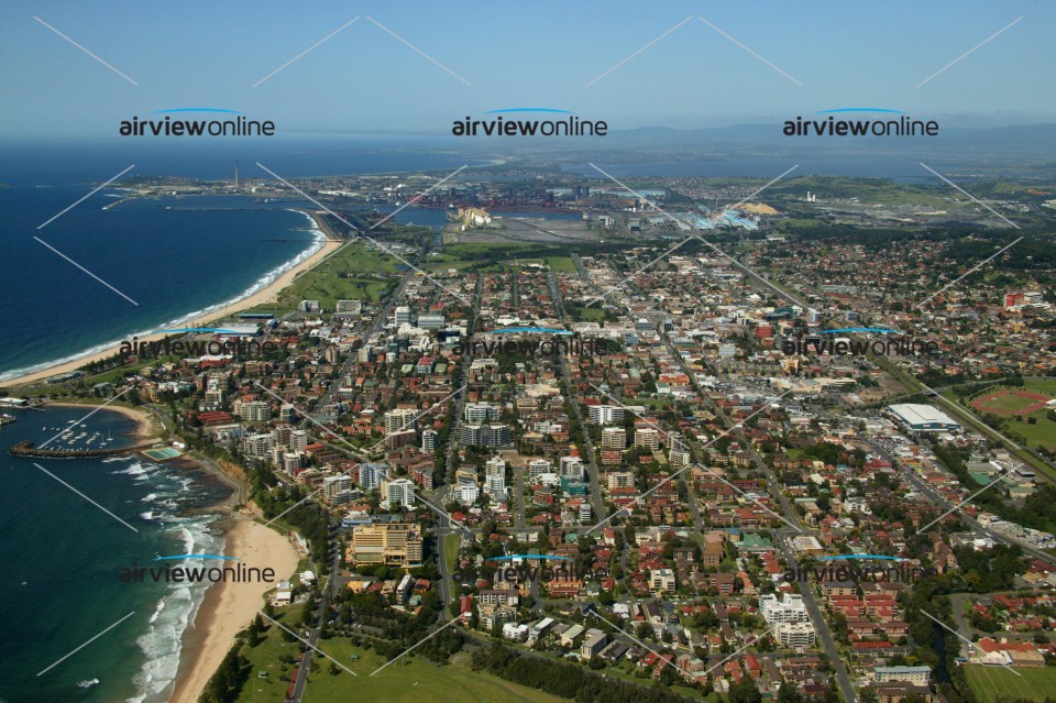 Aerial Photography North Wollongong to Port Kembla - Airview Online