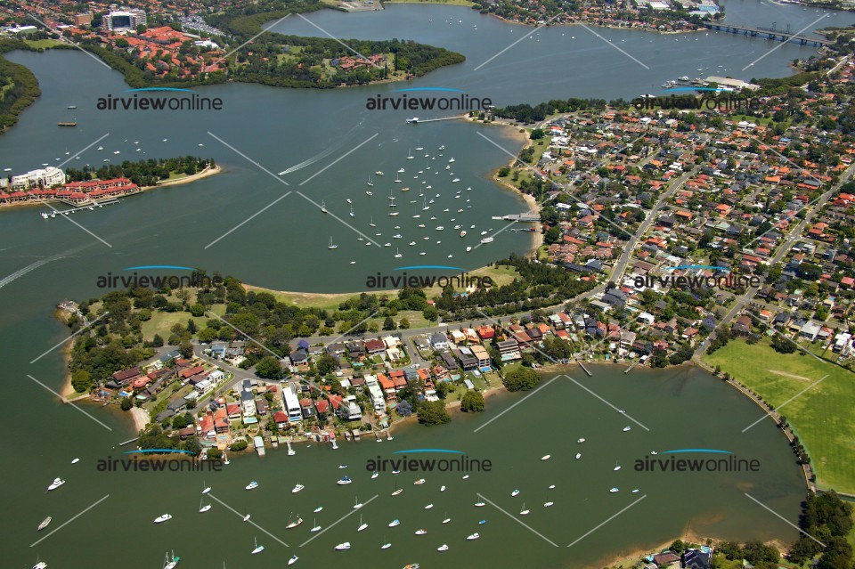 Aerial Photography Putney Point and Kissing Point Bay - Airview Online